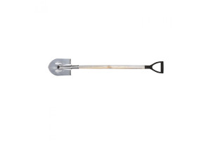 17829454 Штыковая лопата с деревянным черенком и V-ручкой Профи 77175 FIT