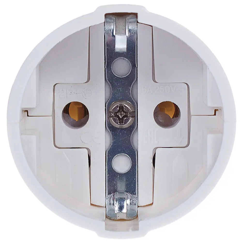 Удлинитель с заземлением для маломощной техники 1 розетка 3 м цвет белый Santreyd STLM-2124230 - Вид №1