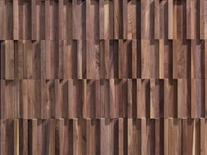 Wonderwall Studios Трехмерная обшивка интерьеров деревом American walnut