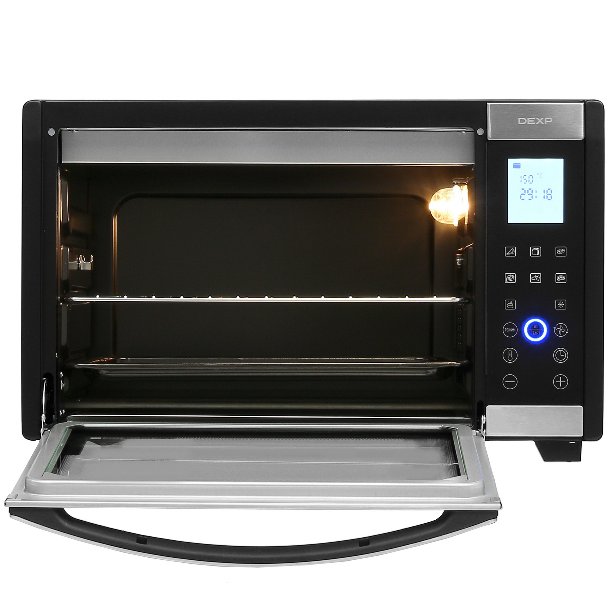 9015864 Мини-печь DEXP EO-D1635 черный STDN-0075096 - Вид №6