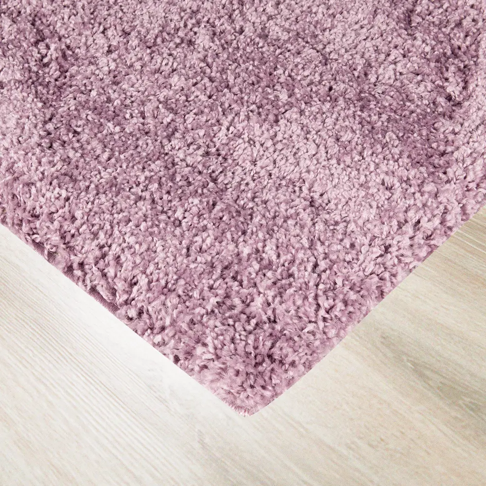 Ковер полипропилен Шагги Тренд L001 150x230 см цвет сиреневый MERINOS STLM-2087104 - Вид №1