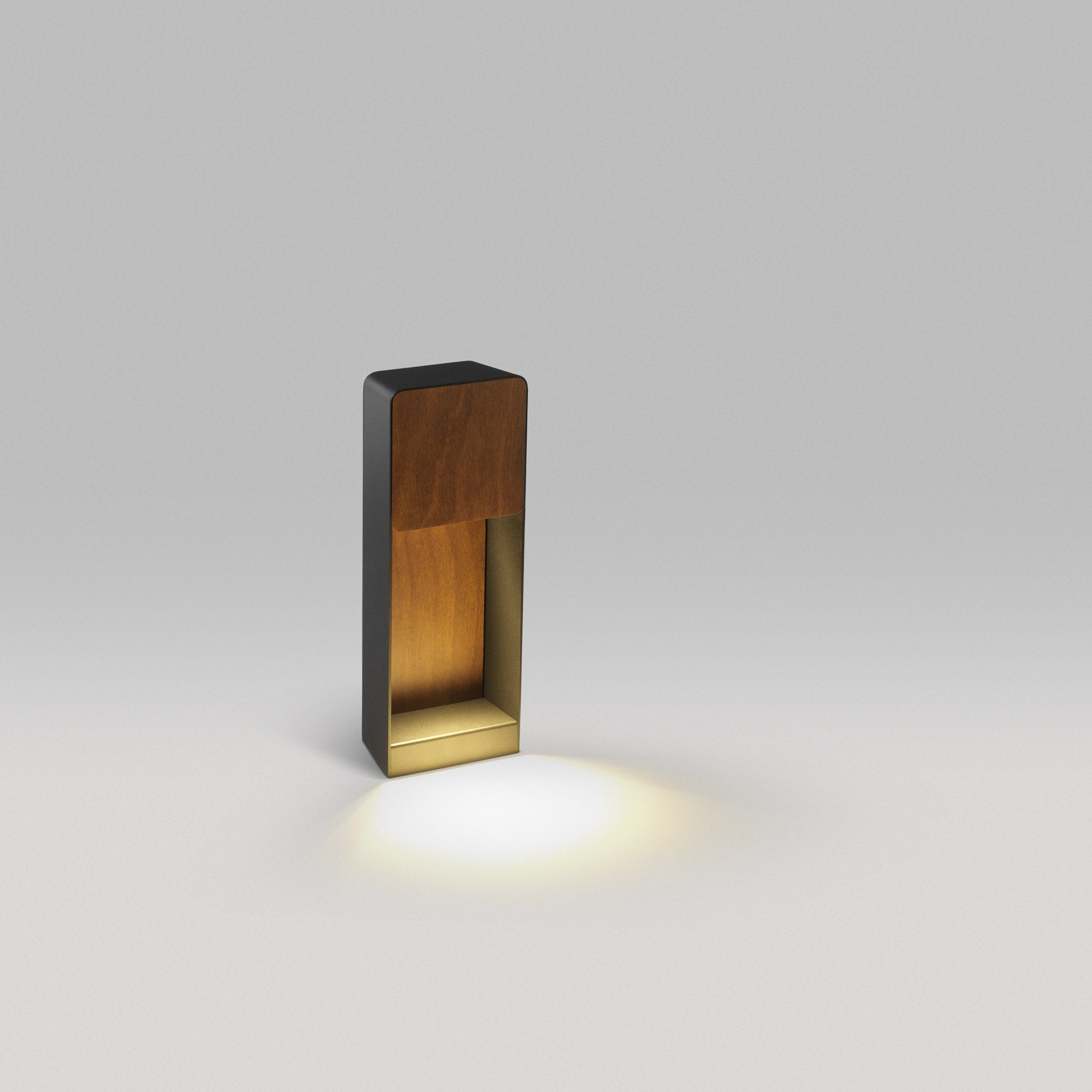 Алюминиевый и деревянный светодиодный световой столб Marset ARCH-00019895 - Вид №5