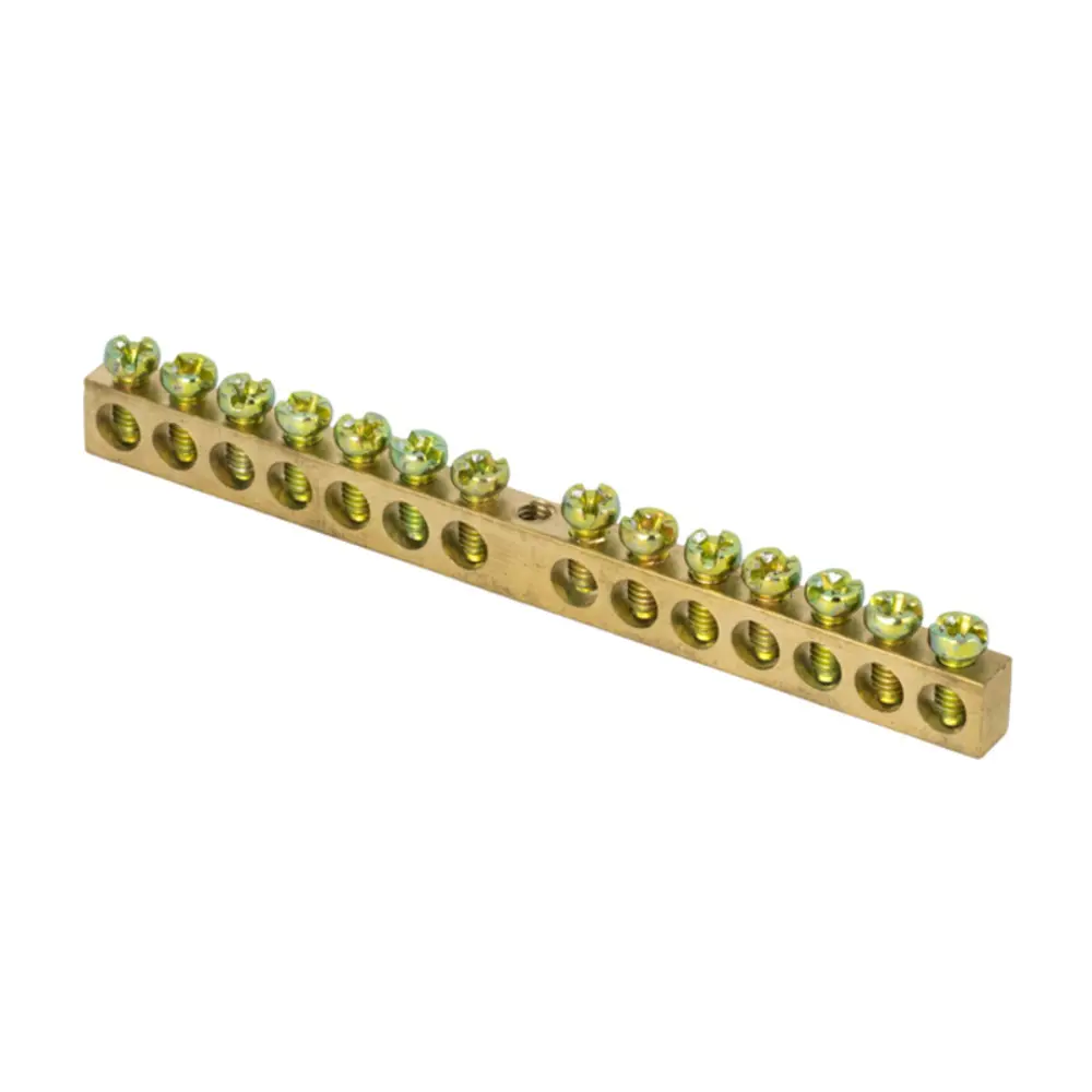 Шина соединительная EKF Proxima sn0-125-14-c-r PEN 0-земля 14 отверстий 8x12 мм STLM-2035442