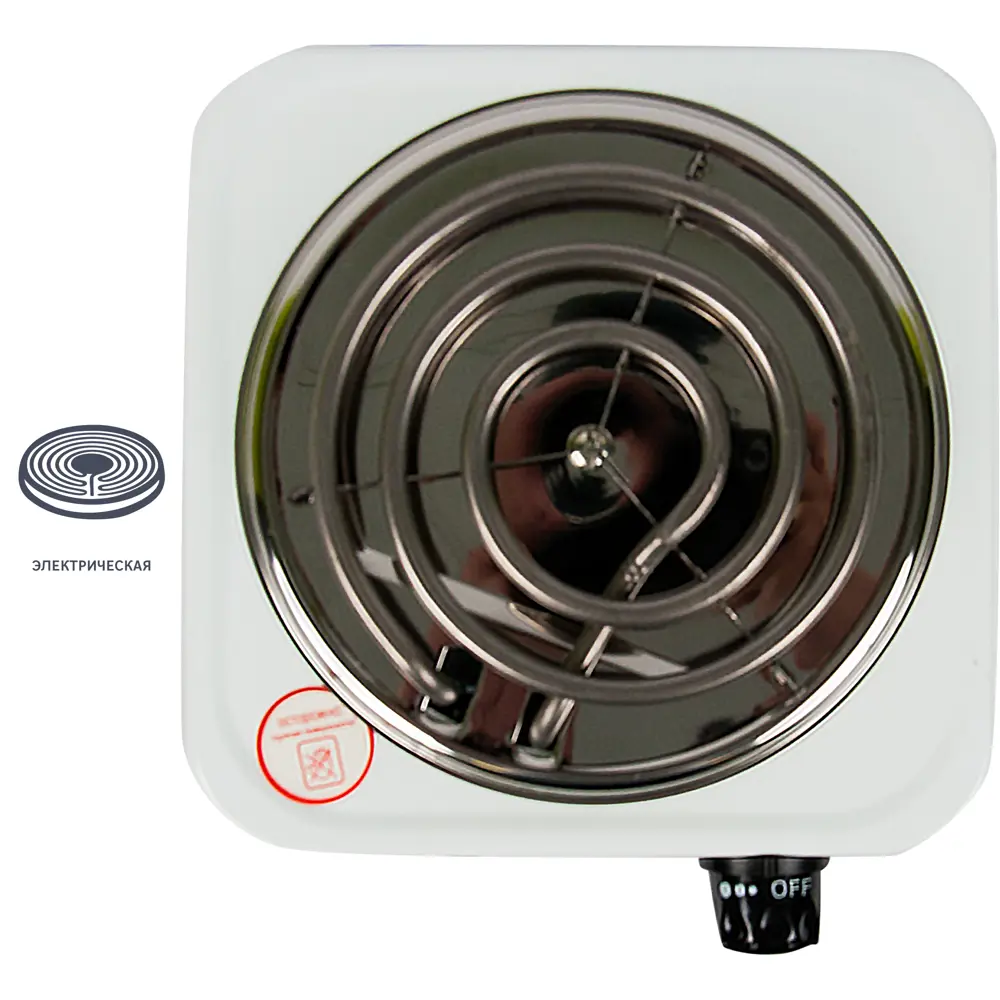 Плитка электрическая настольная ORE СВ30 21 см 1 конфорка цвет белый STLM-2000839