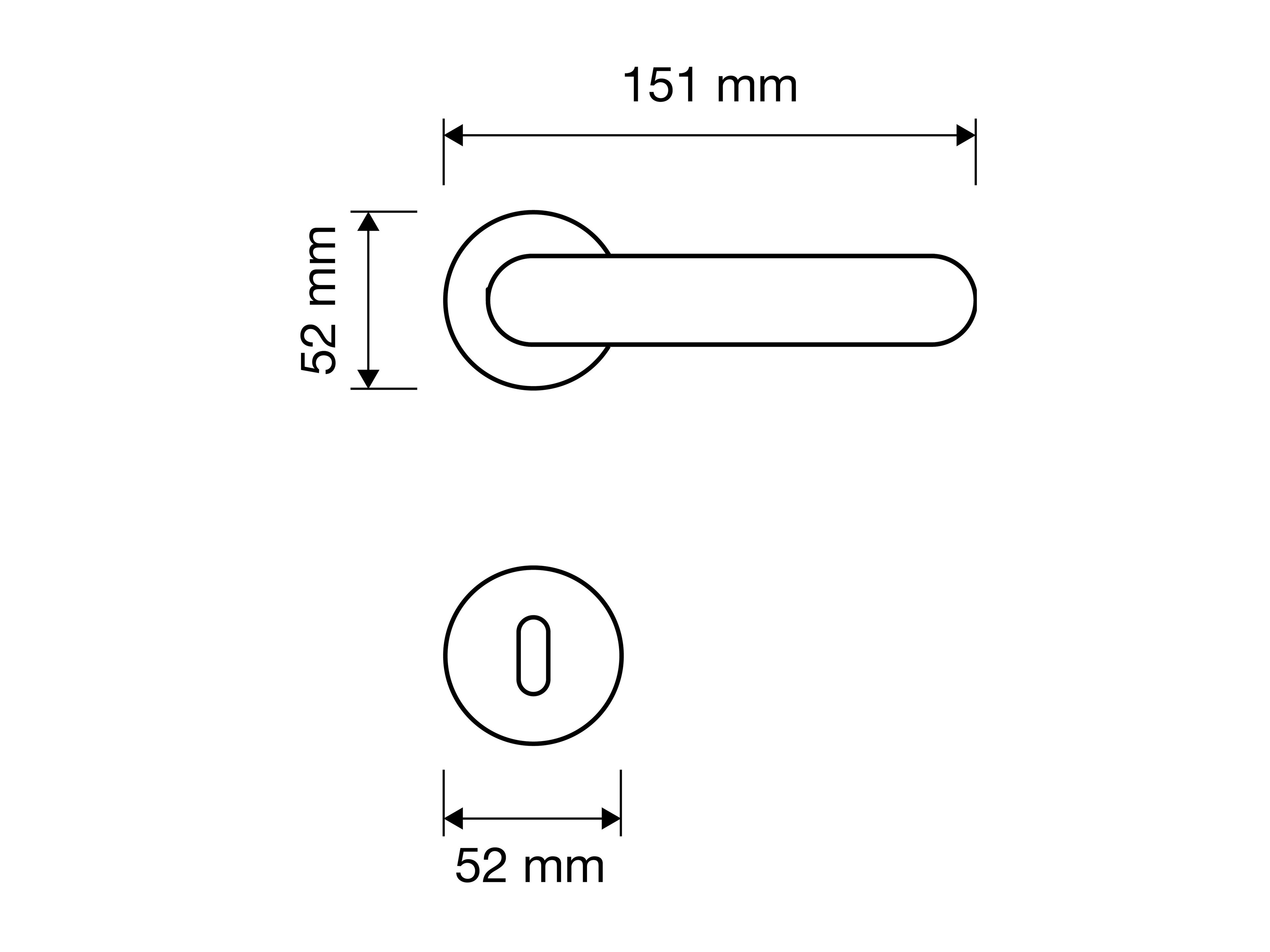 Латунная ручка на розетке LINEA CALI' Grip ARCH-00083046 - Вид №7