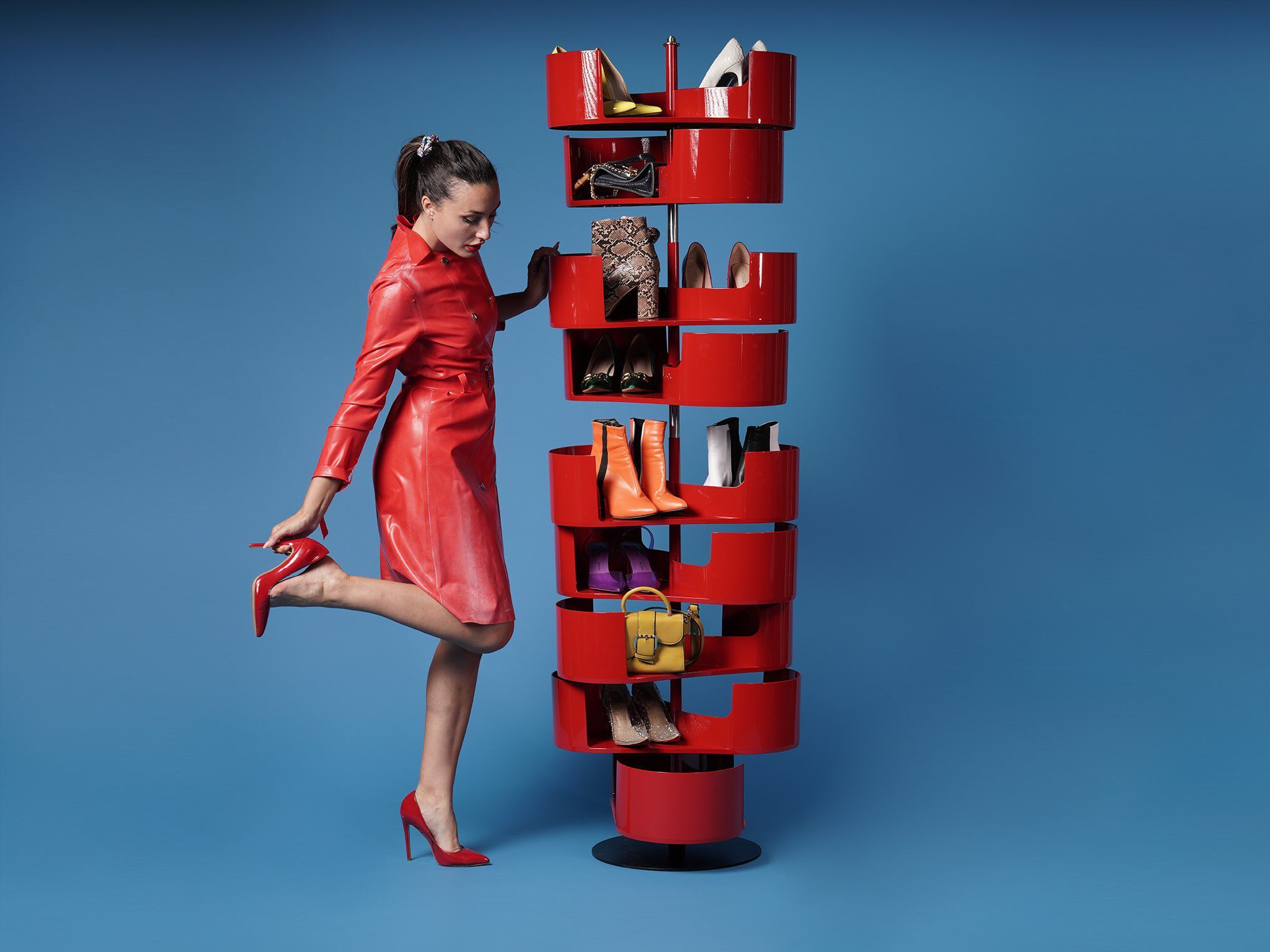 Секционная напольная стойка дисплея SoldiDesign INFINITY ARCH-00040332 - Вид №2