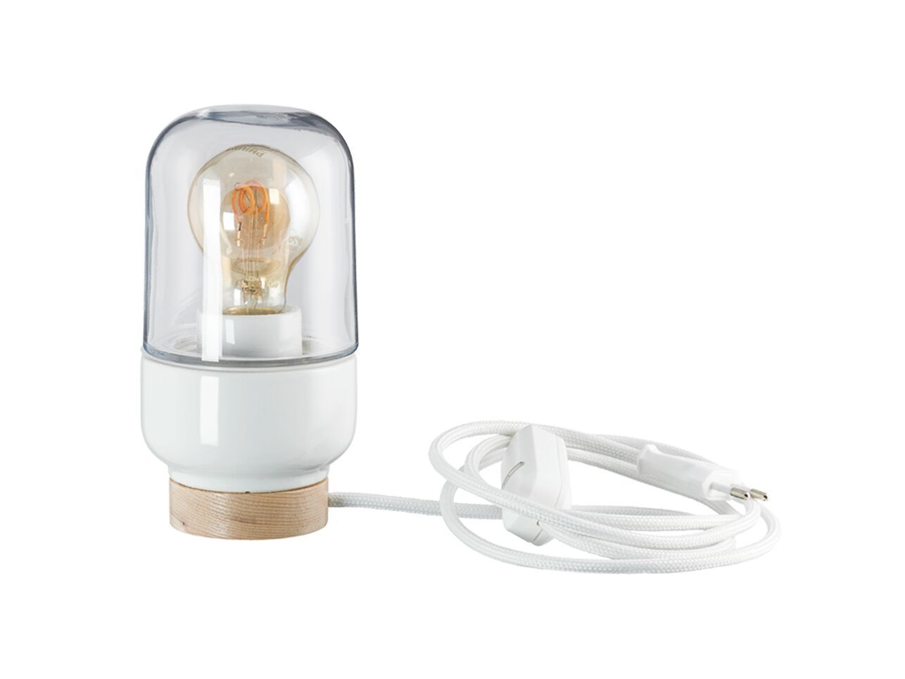 Фарфоровая и стеклянная настольная лампа Ifö Electric Ohm ARCH-00048760