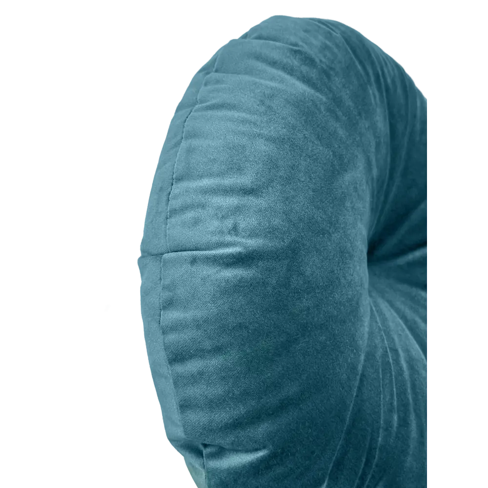 Подушка декоративная Linen Way d37 см бархат цвет изумрудный STLM-2189661 - Вид №2