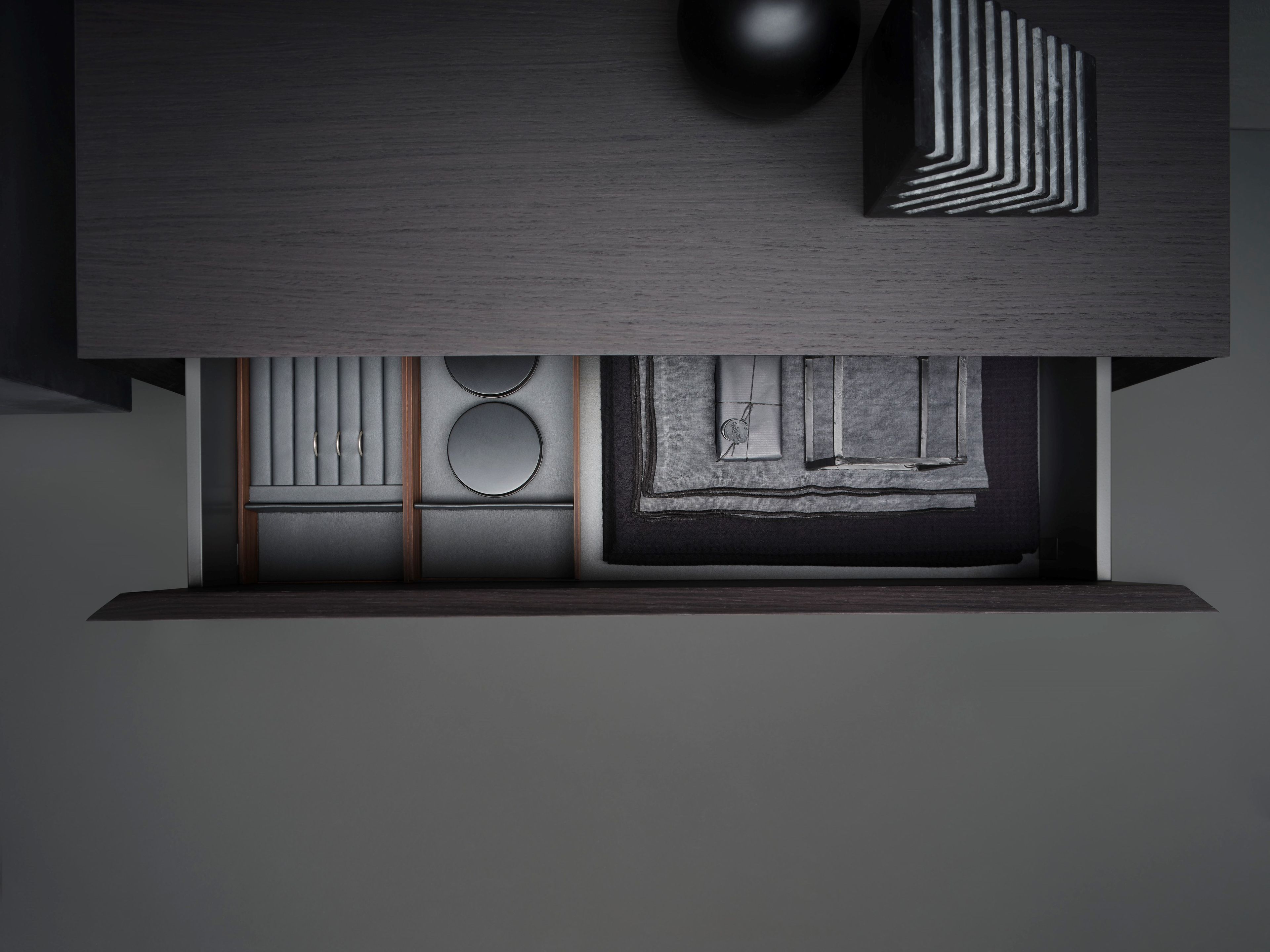 Деревянный подвесной шкаф для ванной комнаты с ящиками Falper Minimum ARCH-00044225 - Вид №3