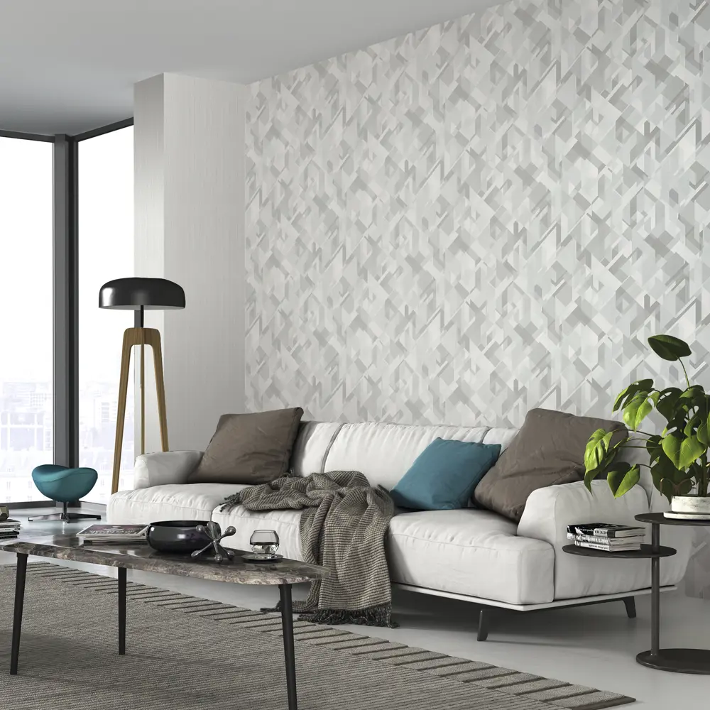 Обои флизелиновые Inspire Gustave Tempo серые 1.06 м 643244 STLM-2015886 - Вид №4