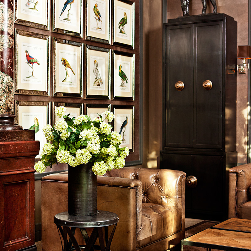 Шкаф для одежды коричневый D'Alsace PUSHA EICHHOLTZ 062457 Черный  - Вид №5