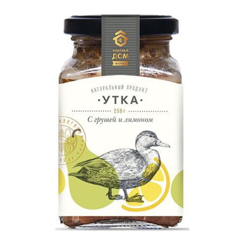 Утка с грушей и лимоном Медовый дом ферма Santreyd 9395 - Вид №1