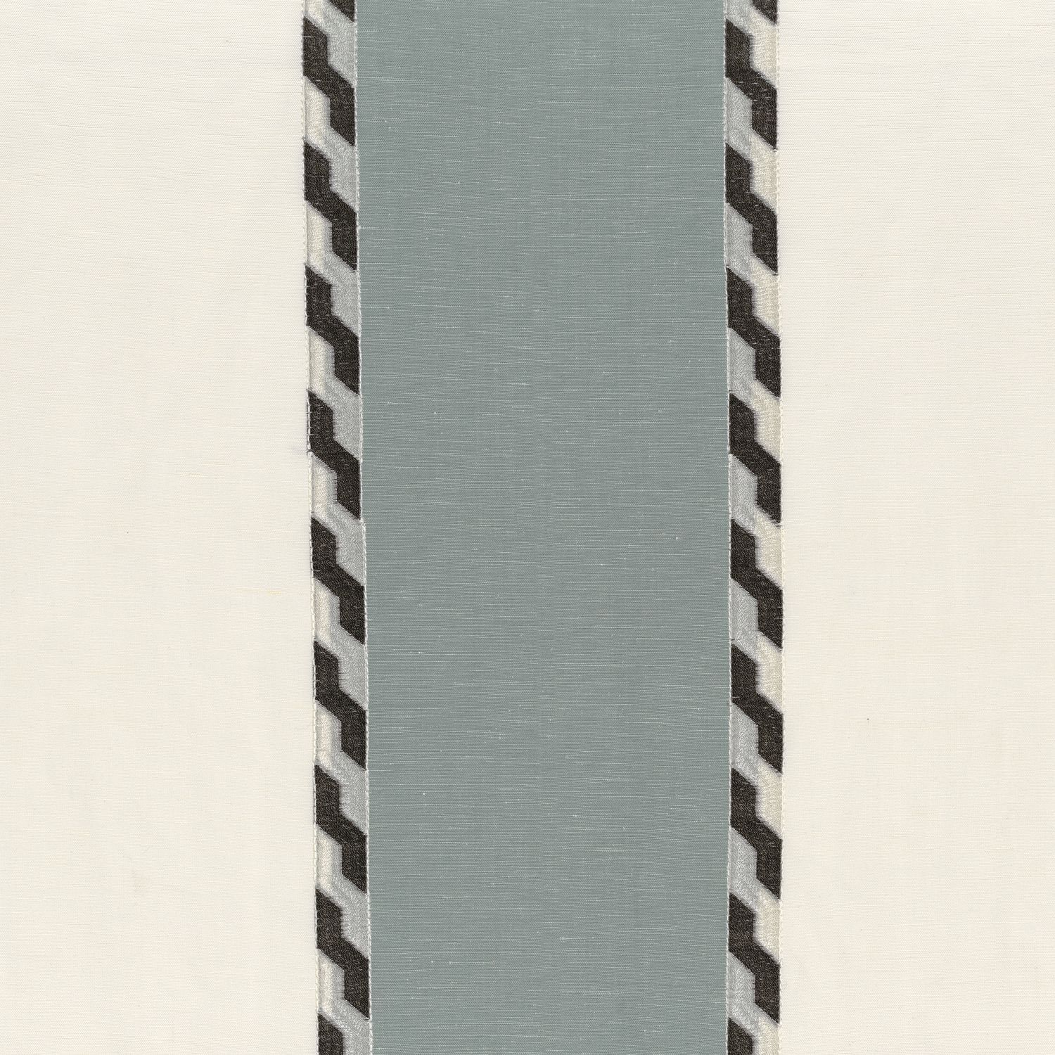 Полосатая вышитая ткань Casamance Symbiose ARCH-00099441 - Вид №5