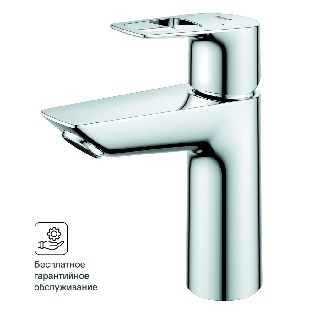Смеситель для раковины Grohe Start Loop однорычажный размер M цвет хром STLM-2180065 - Вид №1