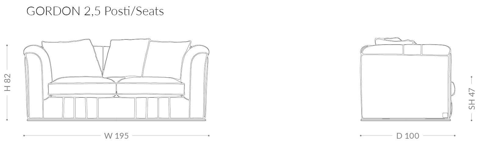 Ткань диван BRUNO ZAMPA ARCH-00035687 - Вид №4