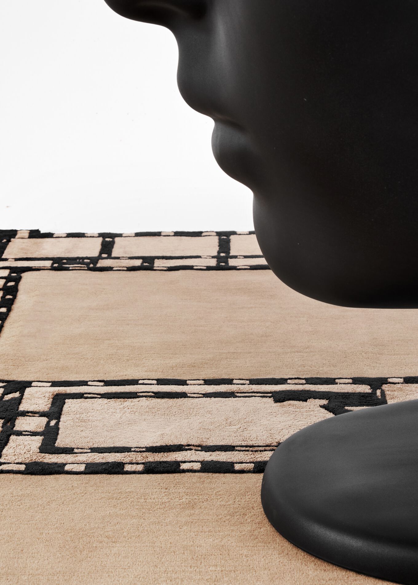 Ковер ручной работы из шерсти и шелка Tapis Rouge памятники ARCH-00137514 - Вид №4