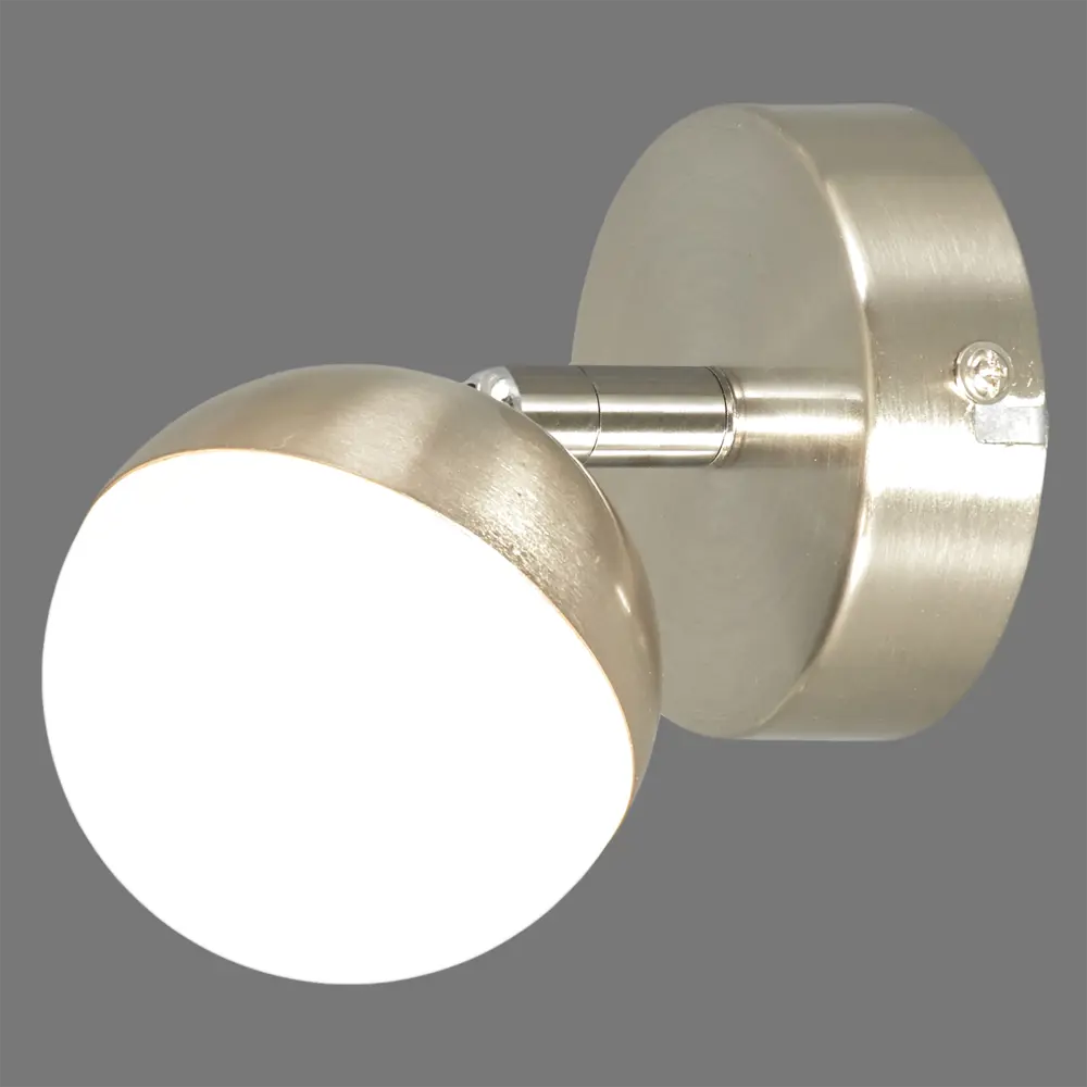 Спот светодиодный Globo 56201, 1x4.8 Вт, цвет матовый никель STLM-2181979 - Вид №3
