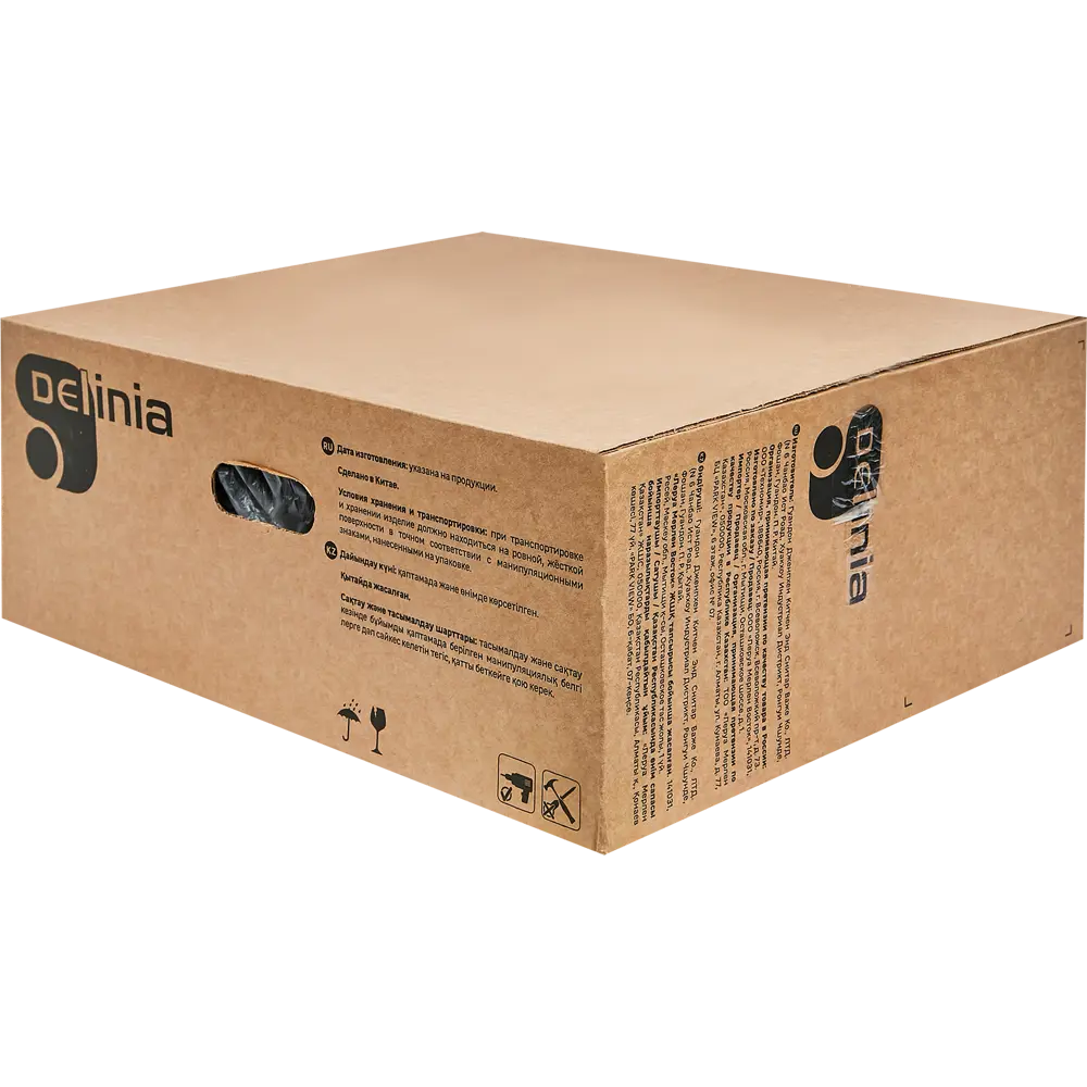 Мойка для кухни врезная Delinia 50x50 см глубина чаши 20 см нержавеющая сталь цвет сатин Мойка врезная STLM-2135429 - Вид №8