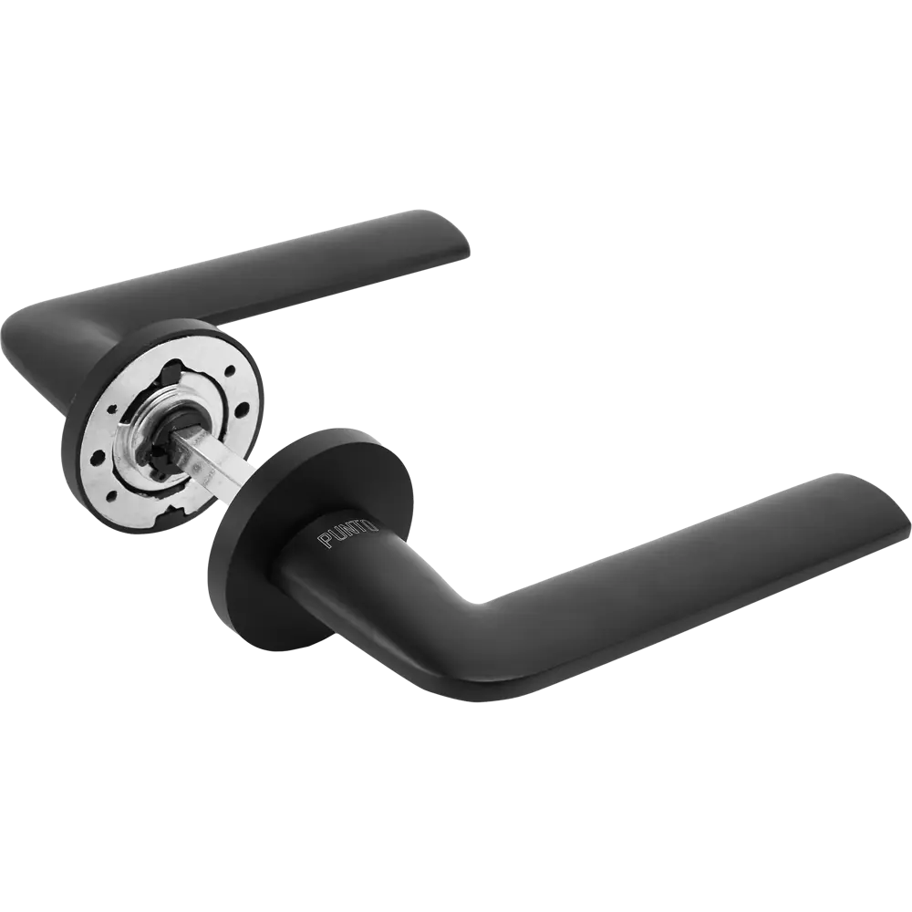 Дверные ручки PUNTO Aspect для межкомнатных дверей - элегантный черный 85203598 STLM-0059873