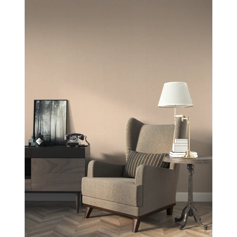 Обои флизелиновые Палитра Lagom бежевые 1.06 м PL71103-22 STLM-2076021 - Вид №2