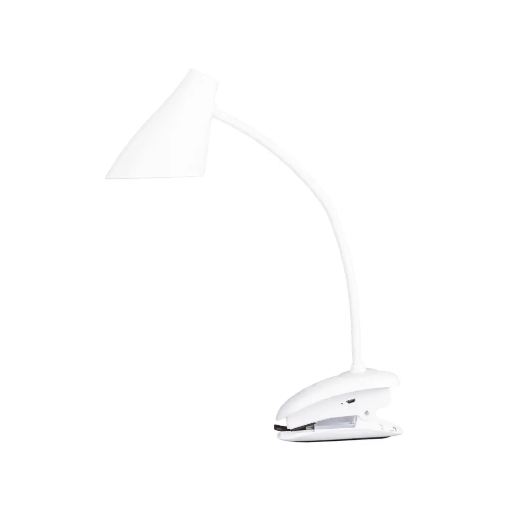 Настольная лампа Rombica LED Clamp 5 Вт 300 Лм, цвет белый 83387885 STLM-2162665 Santreyd  - Вид №1