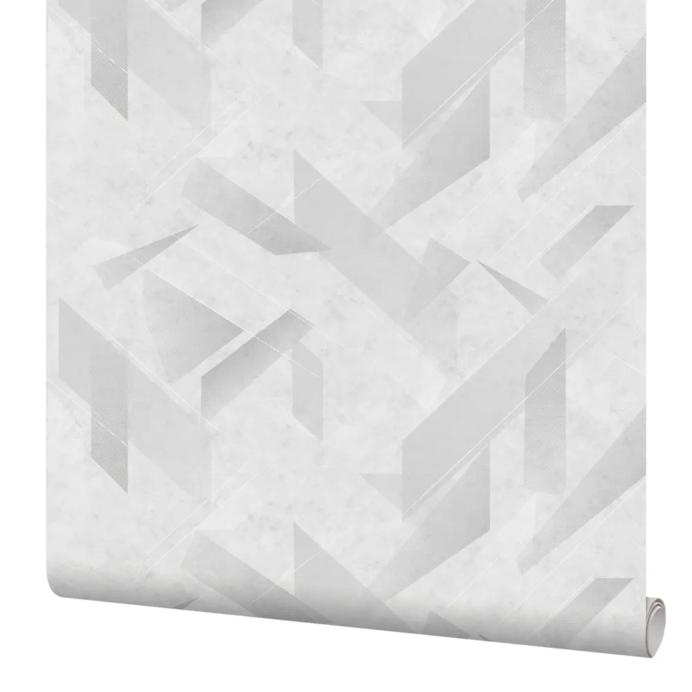 Флизелиновые обои Erismann Energy бежевые с геометрическим рисунком 89415756 STLM-1579095