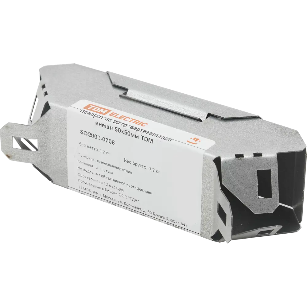 TDM ELECTRIC Поворот для кабель-канала внешний 50×50 мм 84796594 STLM-0055273 - Вид №1