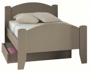 Mathy by Bols Односпальная деревянная кровать Tilleul