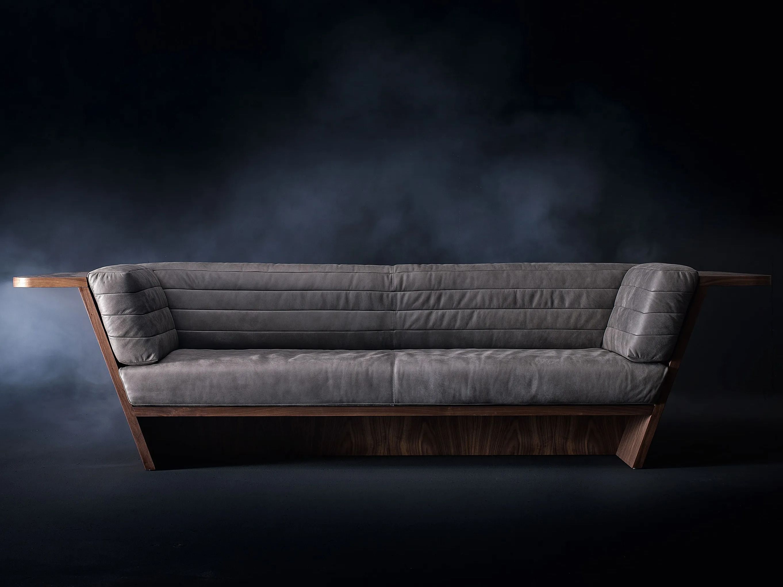 Линейный диван с твердой деревянной рамой Riva 1920 DYNAMIK ARCH-00079456 - Вид №9