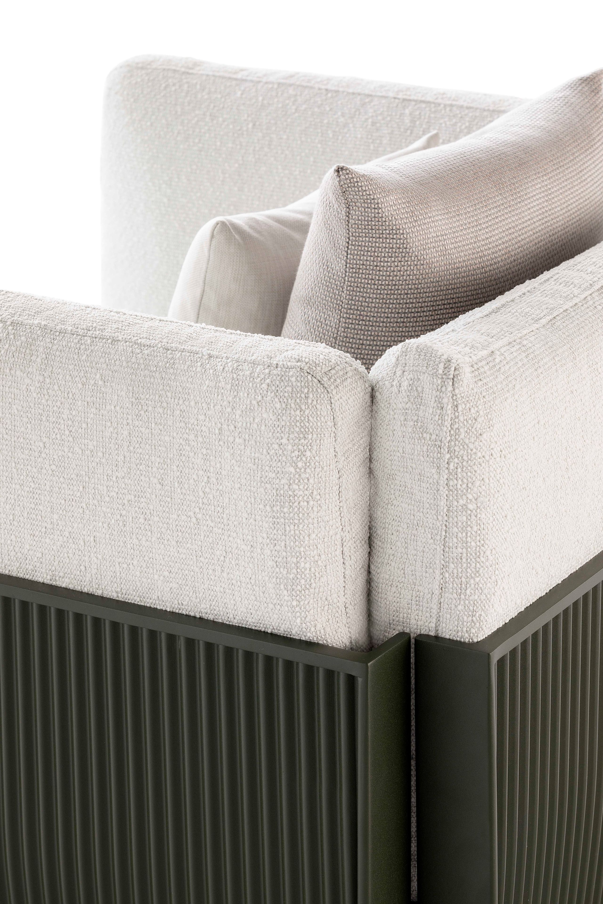 Садовый стул из ткани и алюминия с термокрытием GANDIABLASCO Onde ARCH-00136154 - Вид №19