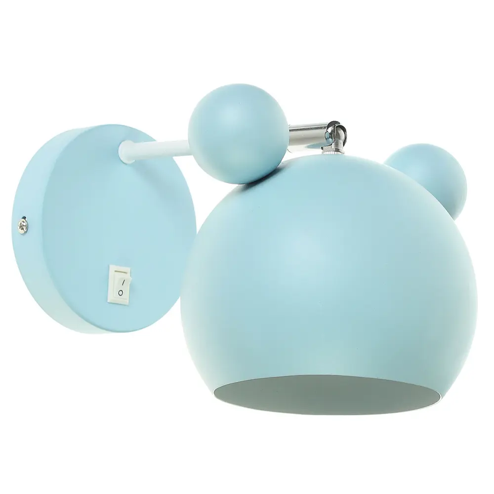 Бра Panda 1хЕ27х40 Вт цвет голубой LUMIN ARTE STLM-2100598