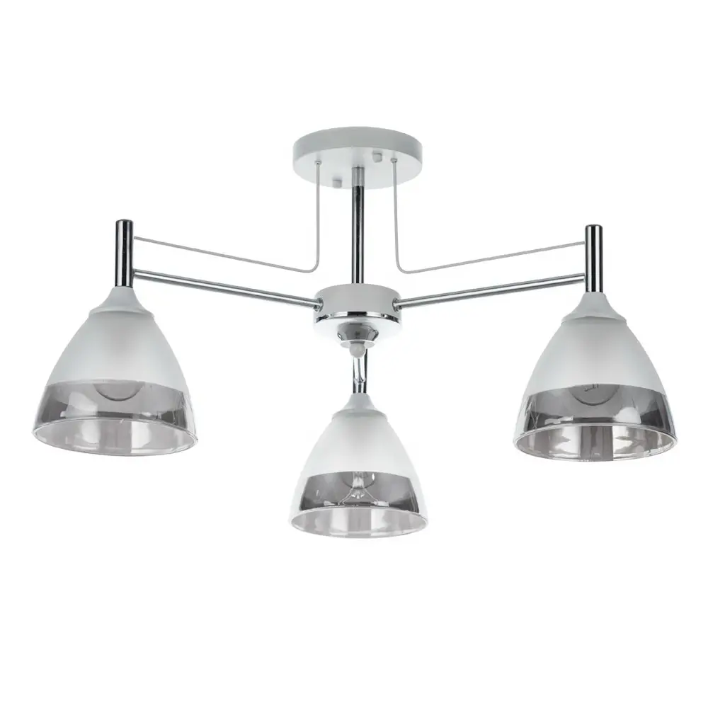 Люстра потолочная Arte Lamp Fiamma 3 лампы 12 м² цвет хром STLM-2193457