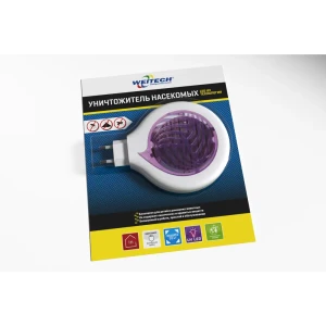 Уничтожитель насекомых с ночником Weitech WK8203-RU