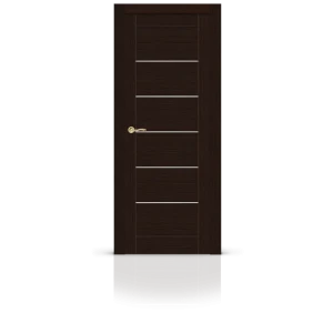 91695998 Дверь межкомнатная Citydoors Клеопатра-5 остеклённая 200x90см пленка ПВХ цвет венге без замка и петель STLM-1325118