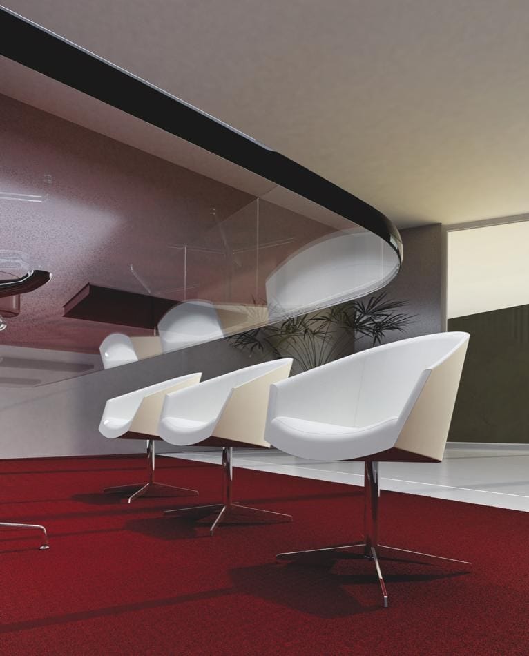 Тканевое кресло с подлокотниками Cizeta GABA ARCH-00139987 - Вид №1