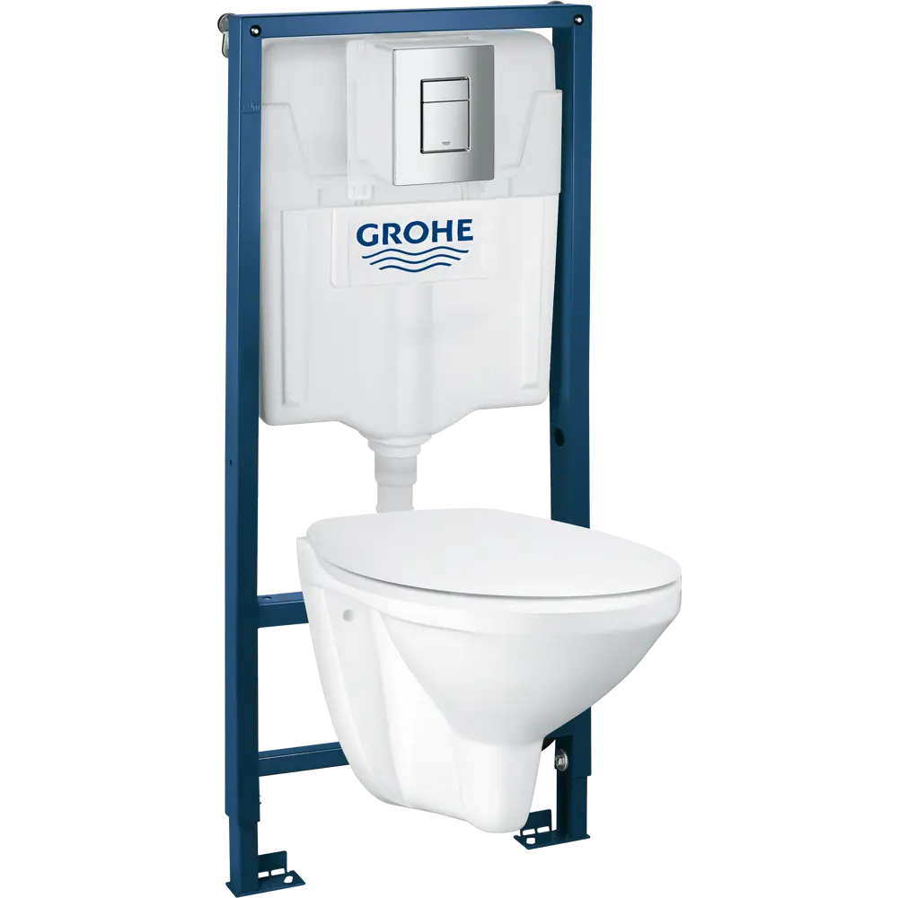 Комплект инсталляция с унитазом и кнопкой Grohe Solido STLM-2025658