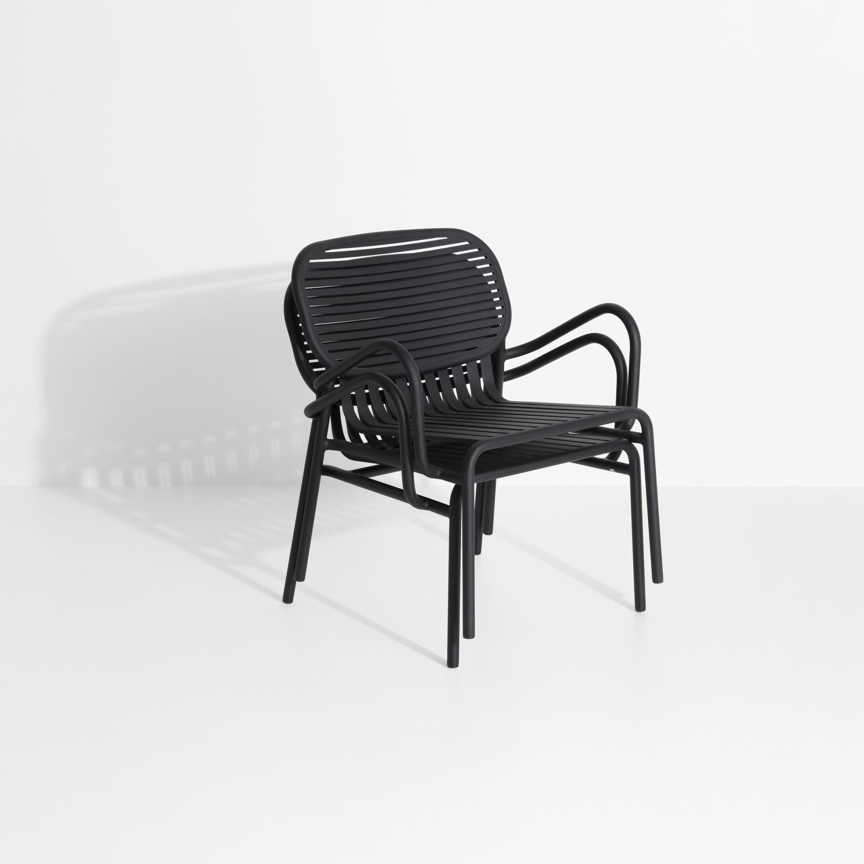 Алюминиевый стул с порошковым покрытием с подлокотниками Petite Friture выходные ARCH-00087704 - Вид №1