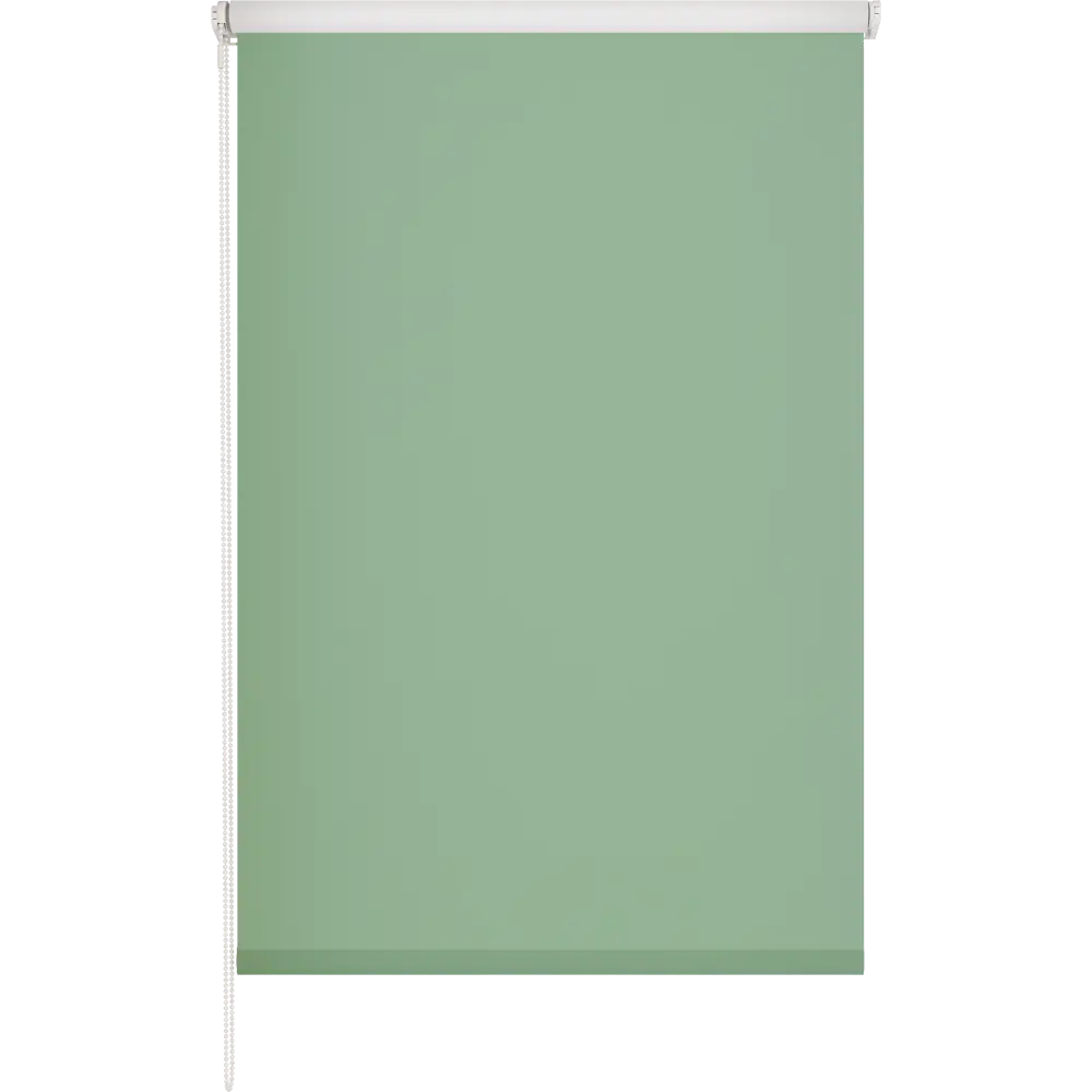 Штора рулонная блэкаут Midnight 55x175 см зеленая GARDEN STLM-2084931