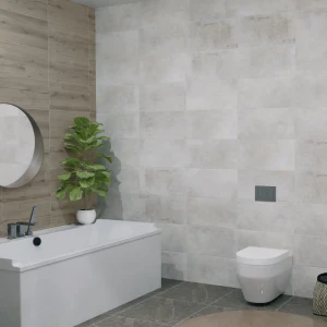 Настенная плитка Axima Кама 30x60 см 1.62 м² матовая цвет светло-серый