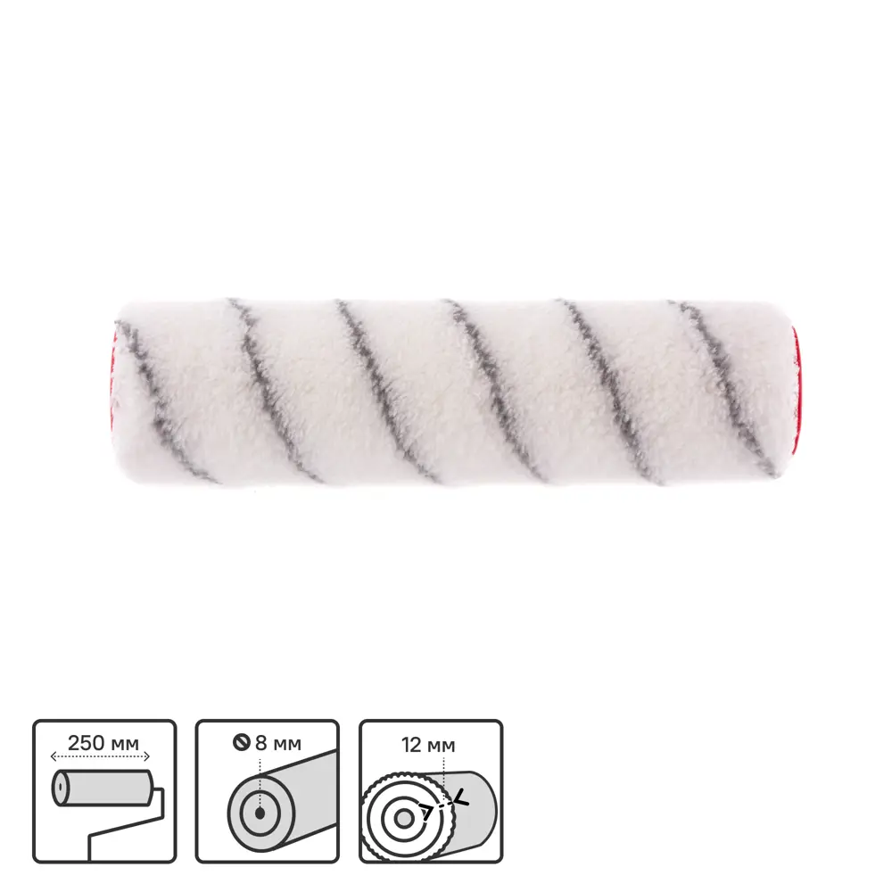 Валик для водных красок Сибртех 250 мм STLM-2121657