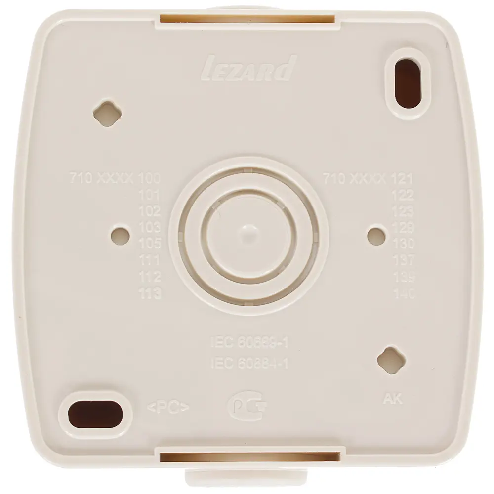 Розетка компьютерная накладная Lezard Nata RJ45, цвет кремовый STLM-2001214 - Вид №2