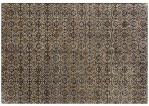 GAN Прямоугольный шерстяной коврик ручной работы с рисунком Hand knotted