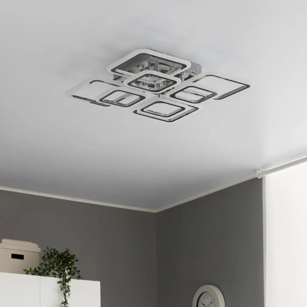 СЕМЬ ОГНЕЙ SF7100/8C-CR LED — умная потолочная люстра с регулируемой подсветкой 84168092 STLM-0046689 - Вид №16