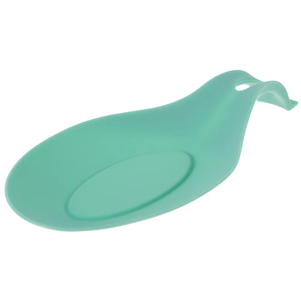 Подставка под ложку силиконовая 23x12 см цвет мята Santreyd STLM-2077886