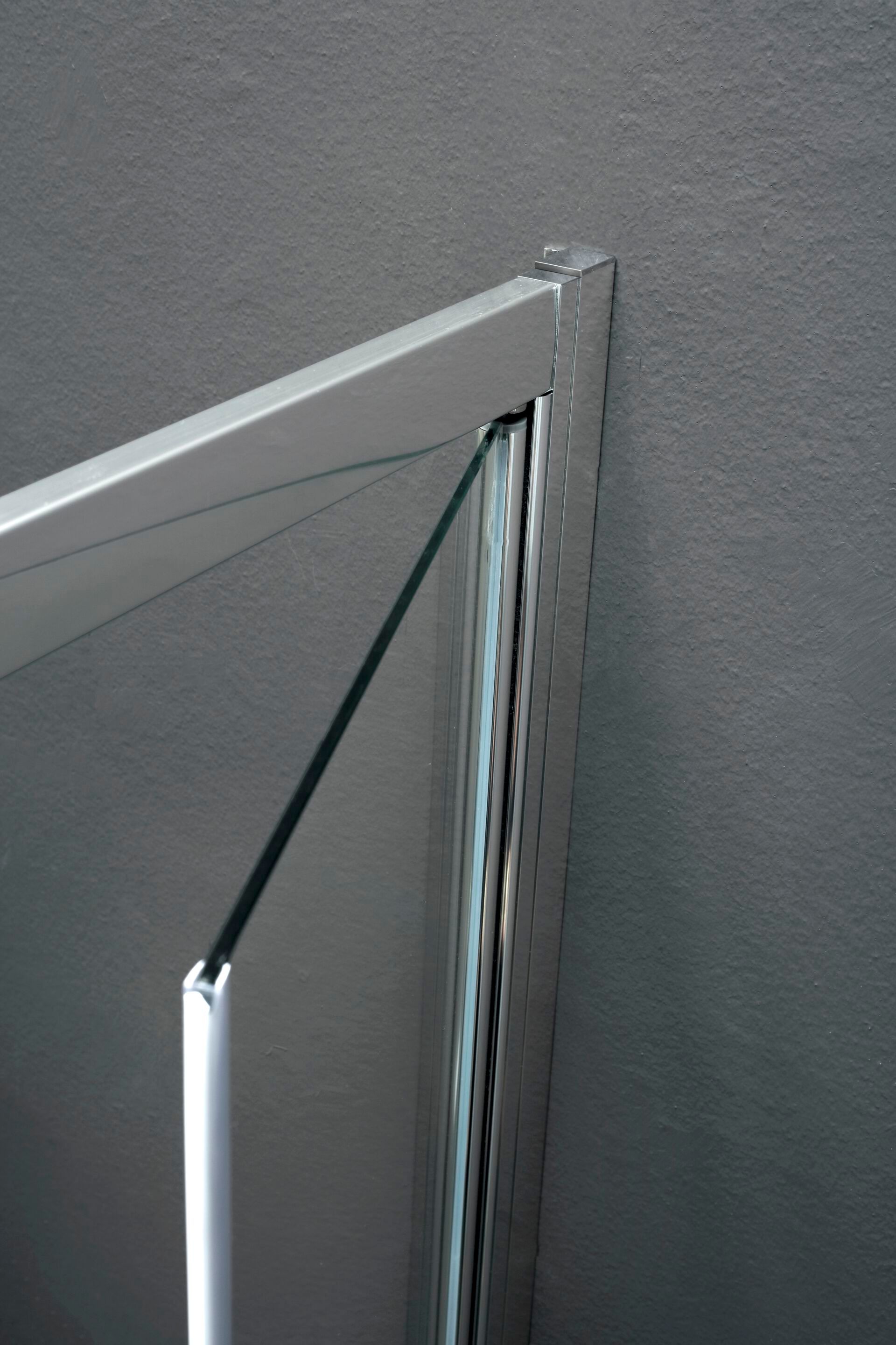 Алюминиевая и стеклянная душевая кабина с распашной дверью TAMANACO FPSL60 ARCH-00145491 - Вид №1