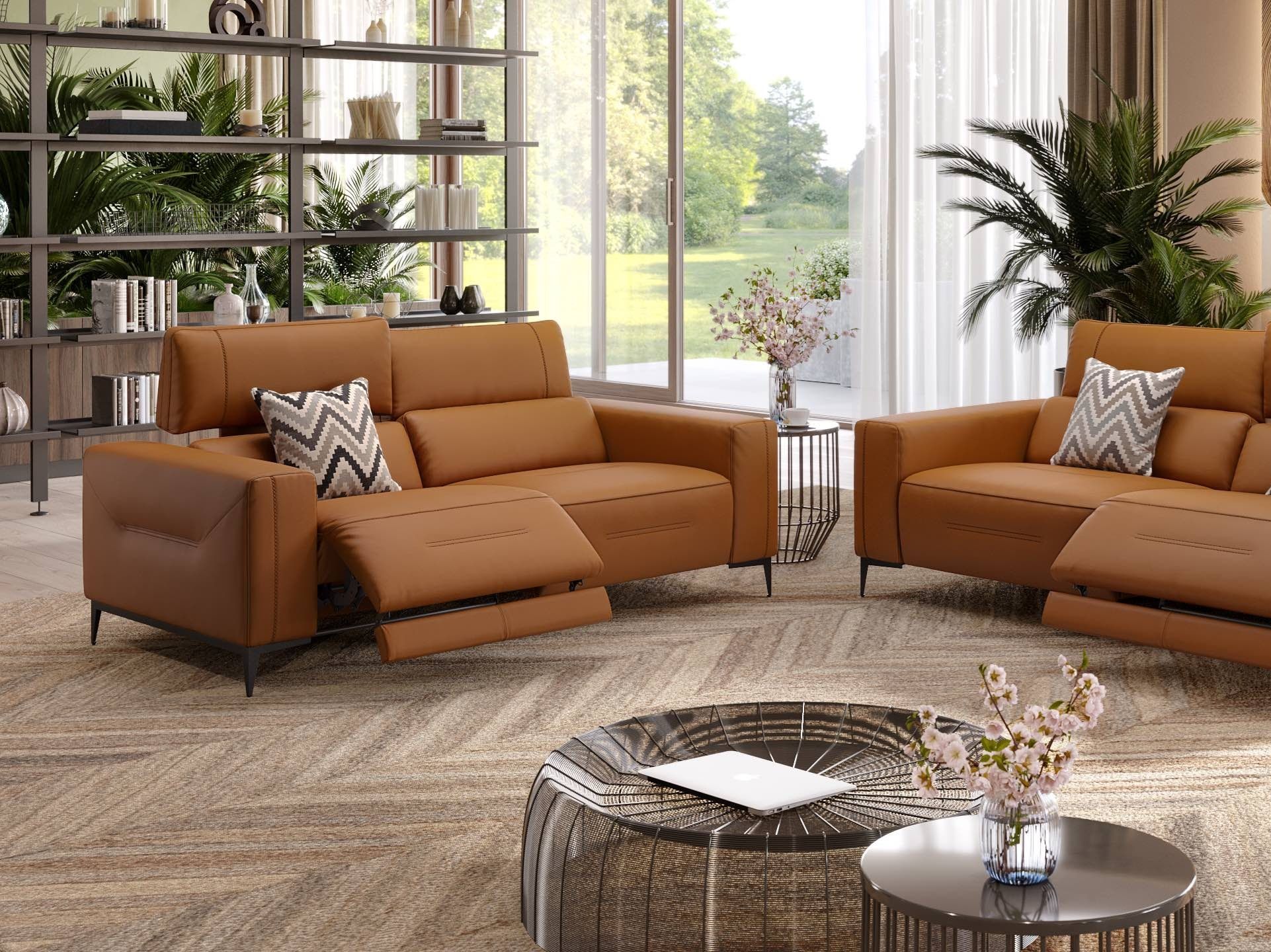 2-местный кожаный диван Sofanella Teramo ARCH-00109662 - Вид №3