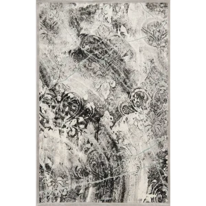 Ковер вискоза Рим 1028X 160х235 см цвет черный 83604324 STLM-2153118