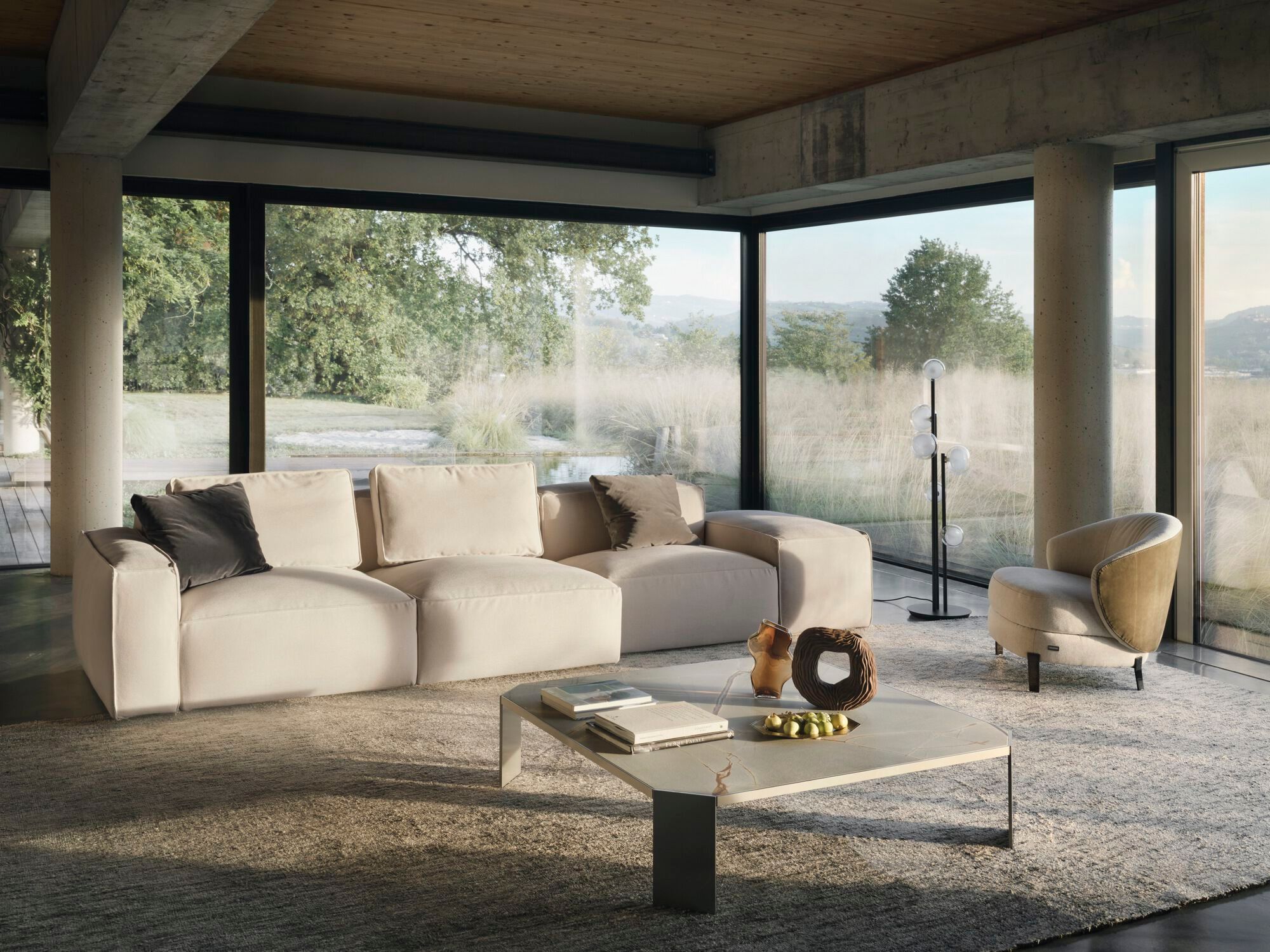 Ткань диван NICOLINE CAIROLI DEEP ARCH-00114812 - Вид №4