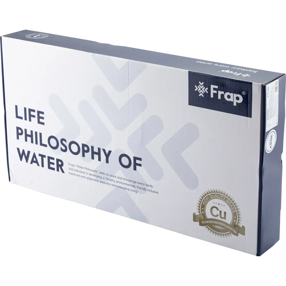 Душевая система FRAP Arne с термостатом - черный хром 89370460 STLM-1390681 - Вид №17