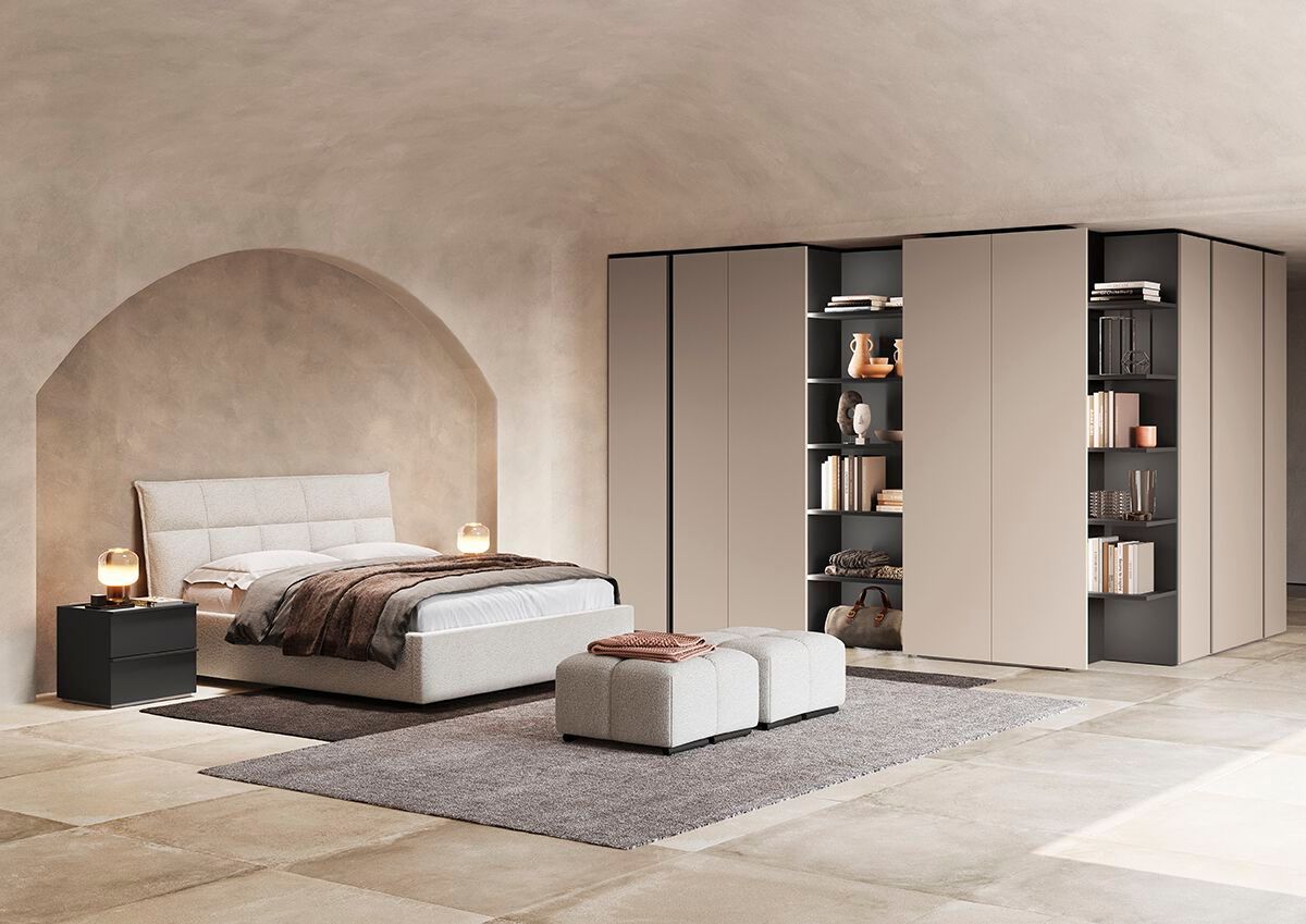 Деревянная прямоугольная тумбочка Febal Casa Gae ARCH-00137502